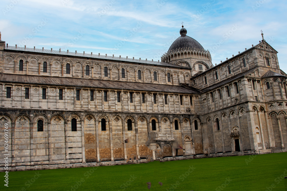 The Pisa Cathedral, The square of Miracles in Pisa, Tuscany, Italy