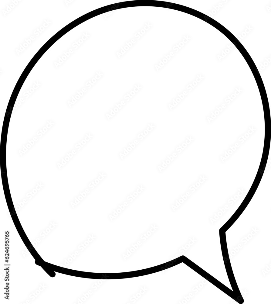 Speech bubbles hand drawn sketch vector image. Vector set hand drawn chat bubble. Speech bubbles hand drawn sketch vector image. Vector set hand drawn chat bubble.