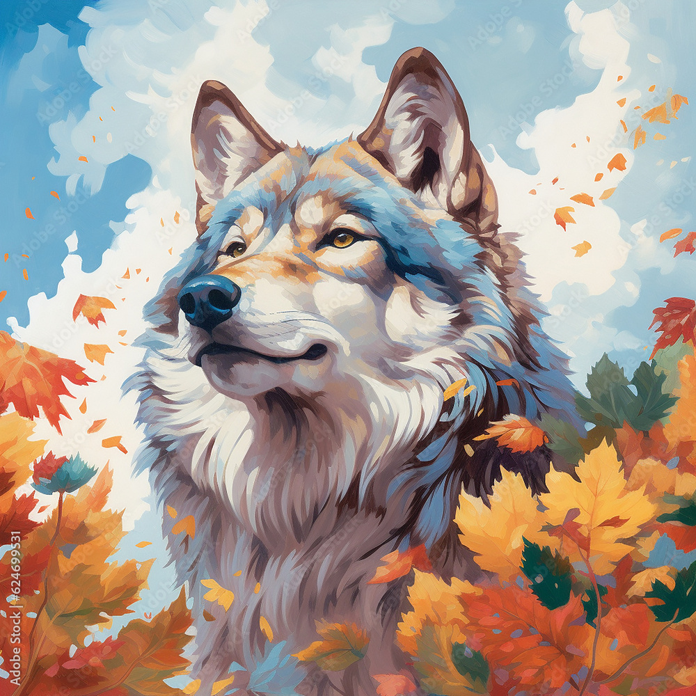 Wolf Background | Paper PNG