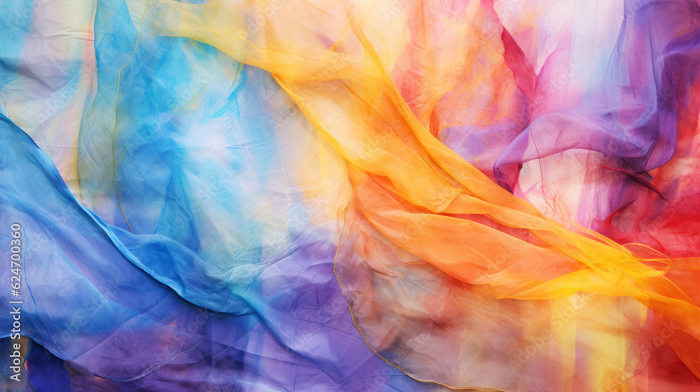 Colourful abstract folds and creases background Colourful abstract folds and creases background