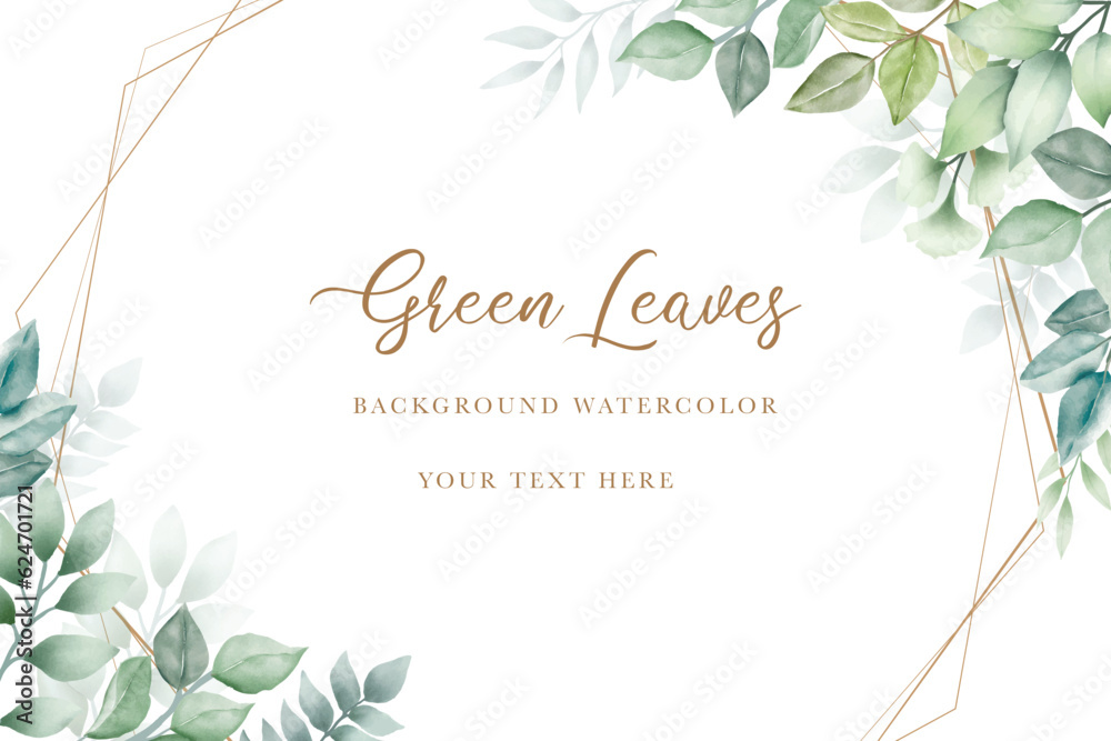  hand painted watercolor nature background