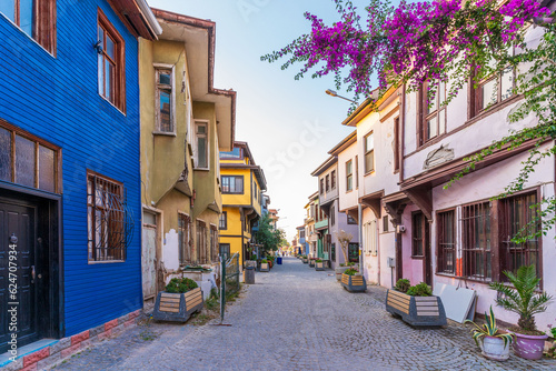 Mudanya Town street view in Bursa of Turkey © nejdetduzen