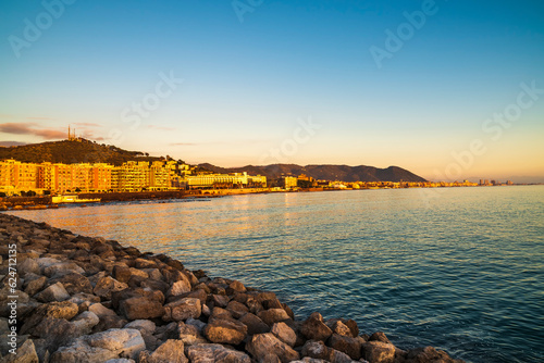 Coastal area along Lungomare Clemente Tafuri in Salerno © Julia Chan