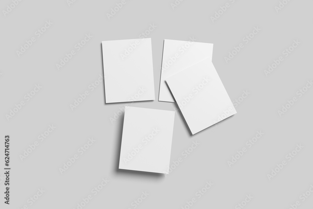 Minimalist Polaroid Photo Mockup