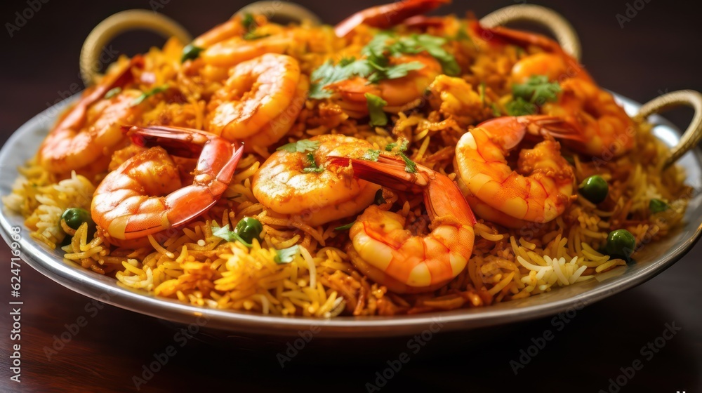 fried shrimp with rice fried shrimp with rice