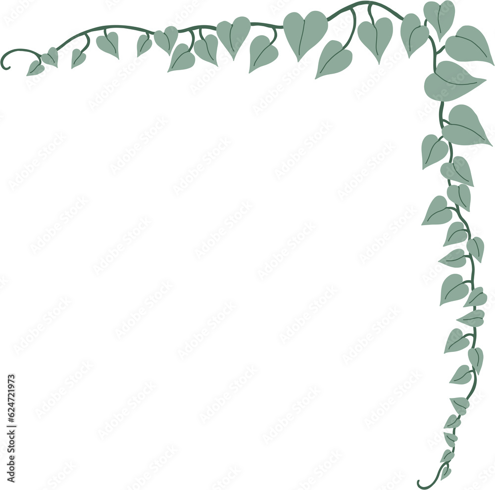 Simplicity ivy freehand drawing Simplicity ivy freehand drawing
