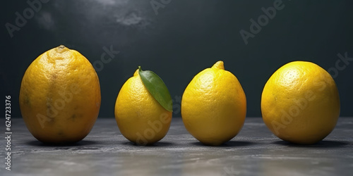 lemons in a row. Generative AI