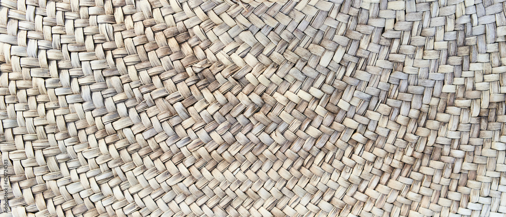 Fototapeta premium Texture of a wicker surface