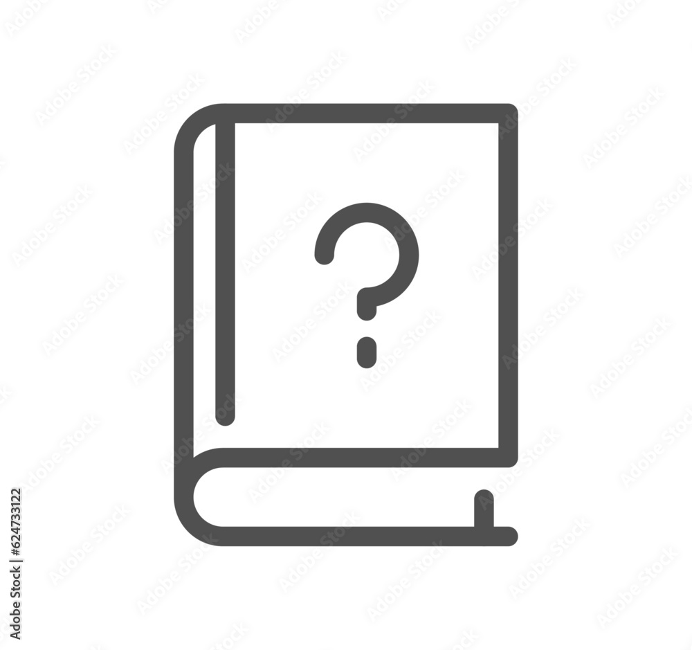 Question related icon outline and linear vector. Question related icon outline and linear vector.