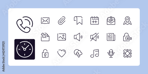 User interface icon set 2 of 4