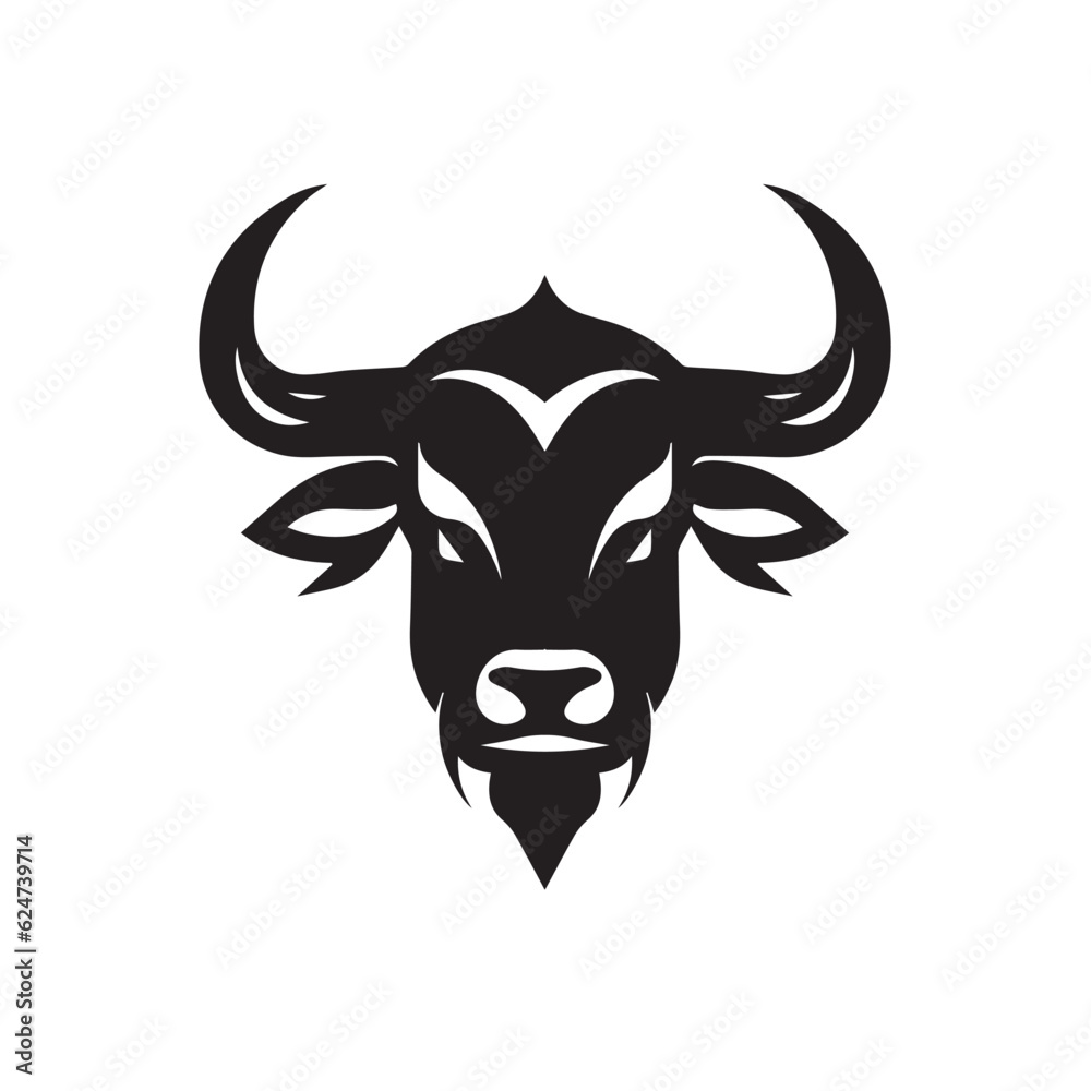 bull with horns bull with horns
