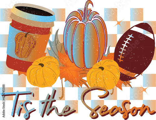 Fall, Autumn Sublimation Design