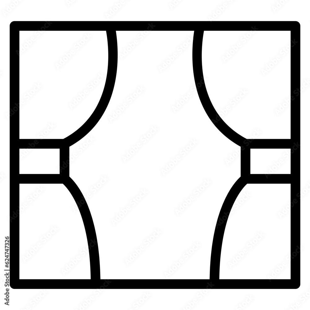 curtain line curtain line