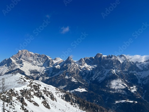 Mountains in the snow © Daniele