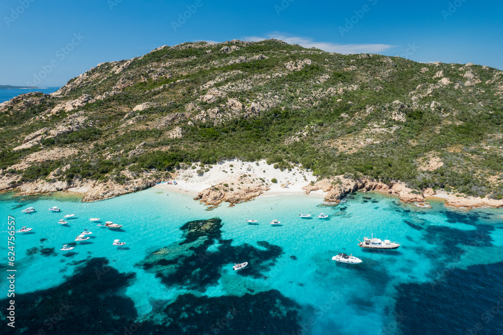 Italia, Sardegna: Isola di Spargi, Cala Soraya. Arcipelago della Maddalena