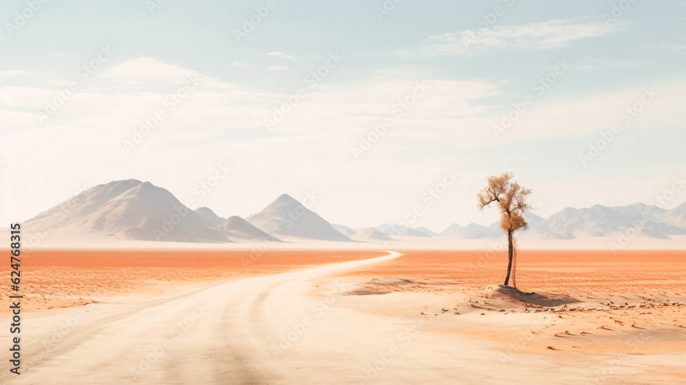 Desert Serenity: A Generative AI Journey