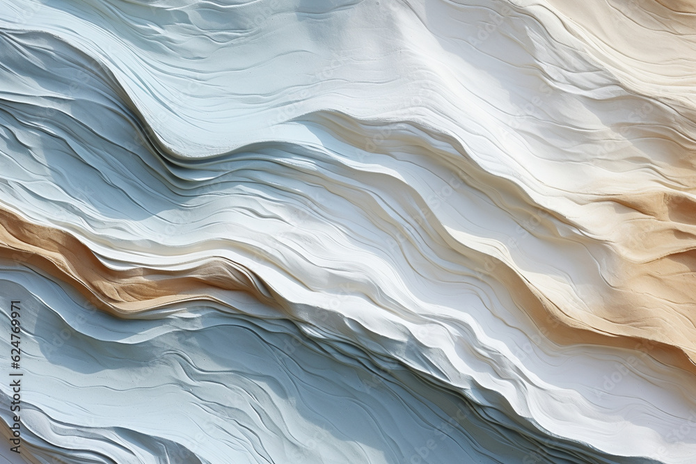 Obraz premium Sculptural marble Stone texture, background Generative AI