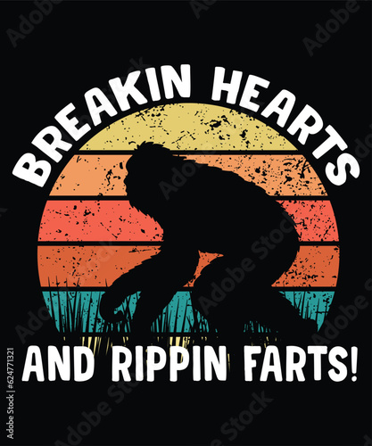 breaking hearts and rippin farts t shirt print template