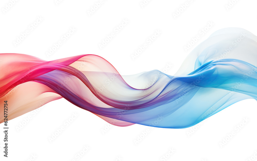 an ethereal blend of blue and red abstract blooming shape, generative ai an ethereal blend of blue and red abstract blooming shape, generative ai