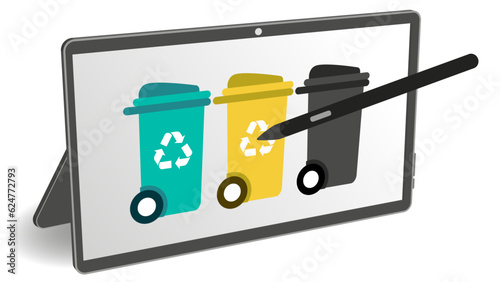 TABLETTE STYLET Recyclage 10