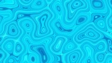 Abstract Blue Background, Psychedelic Pattern Background Texture