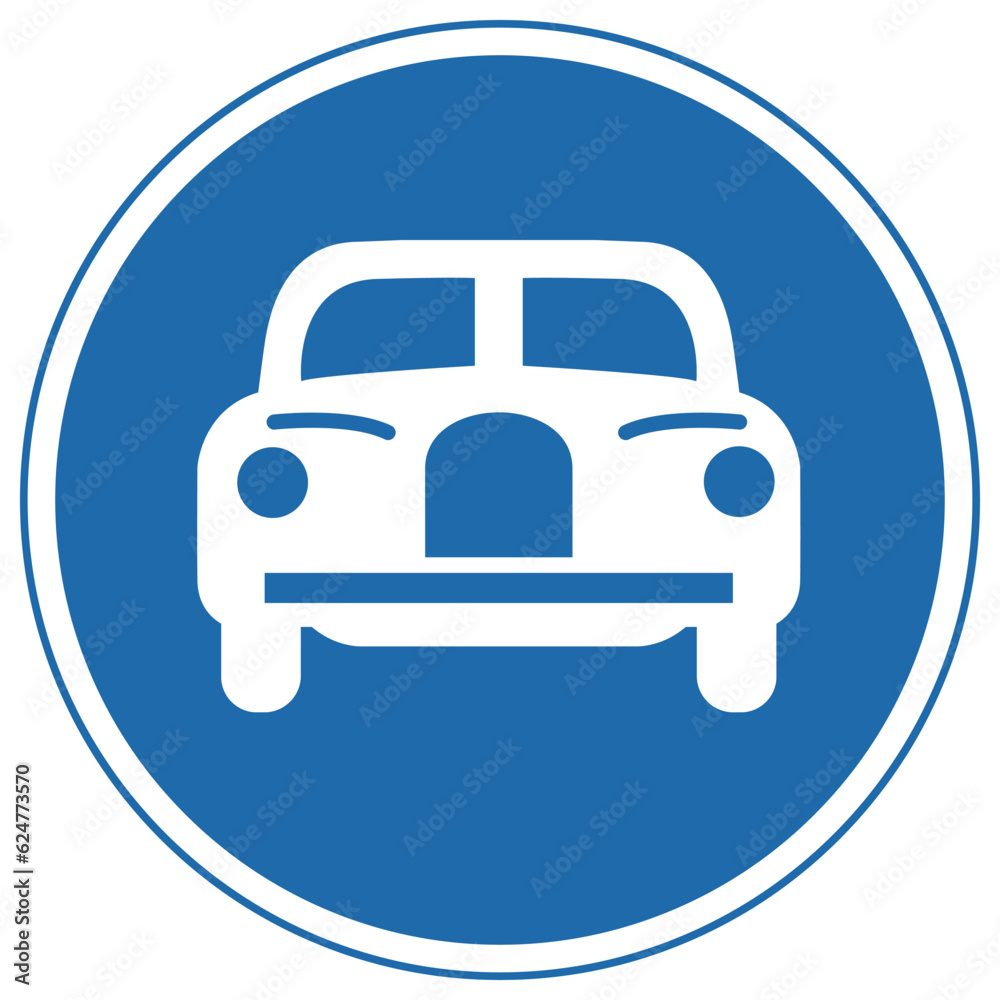 道路標識、規制標識、自動車専用