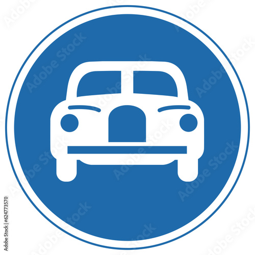 道路標識、規制標識、自動車専用