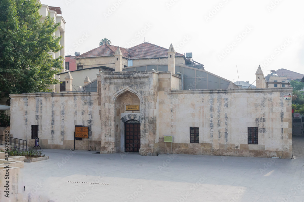 Kubat Pasha Madrasa in Tarsus, Mersin. Turkey