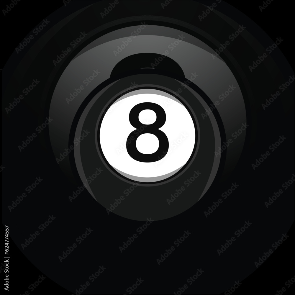Billiard ball Vector Billiard ball Vector