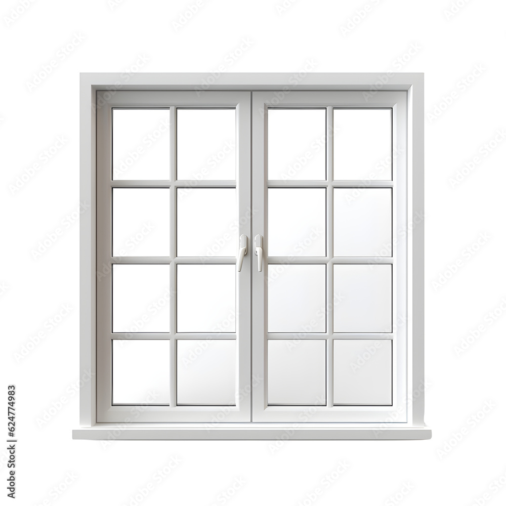 Window on white png transparent background Window on white png transparent background