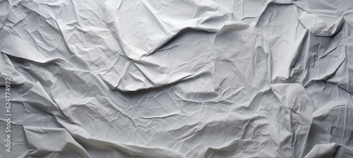 Wallpaper Mural Crumpled white paper texture background. Generative AI technology. Torontodigital.ca
