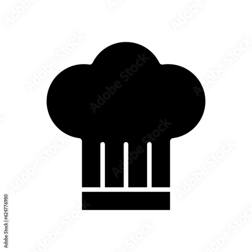 Chef hat icon vector. Cook illustration sign. kitchen symbol.