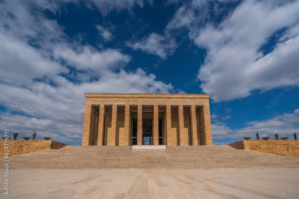 Photographs from the monumental tomb complex of Mustafa Kemal Ataturk the founder of the Turkish Republic in various light conditions. Photographs from the monumental tomb complex of Mustafa Kemal Ataturk the founder of the Turkish Republic in various light conditions.
