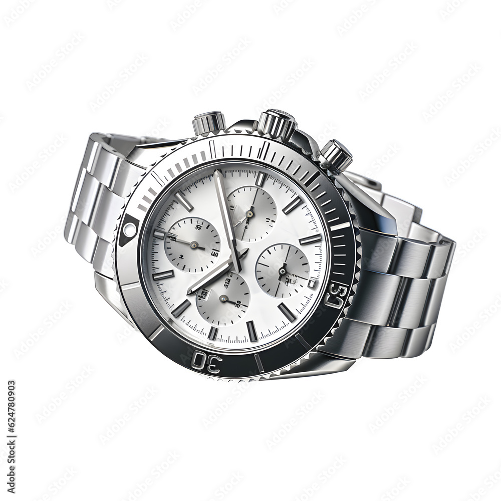 Watch isolated on white png background Watch isolated on white png background