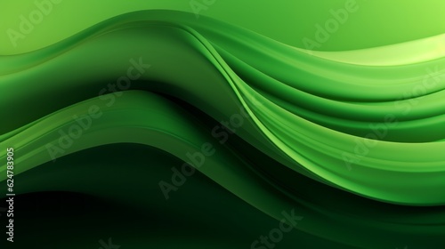 Abstract Organic Green Wallpaper Background