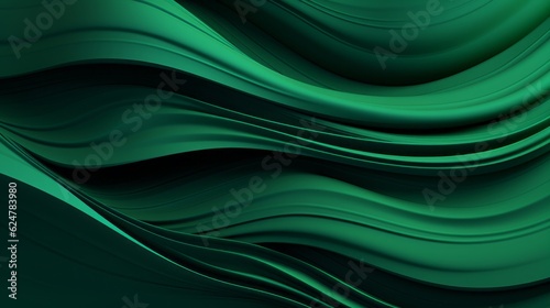 Abstract Organic Green Wallpaper Background