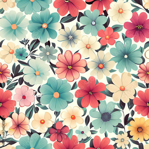 seamless floral pattern Can be used for invitations  greeting  wedding card