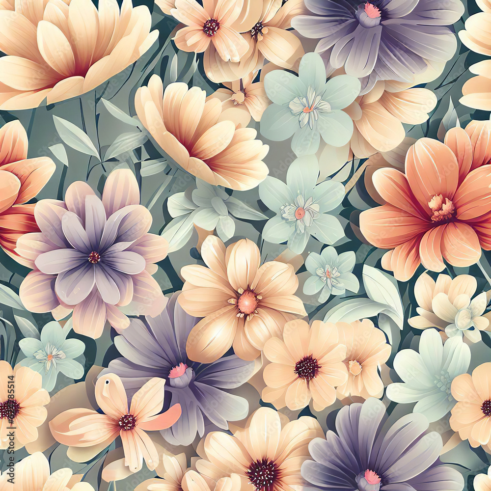 seamless floral pattern Can be used for invitations, greeting, wedding card