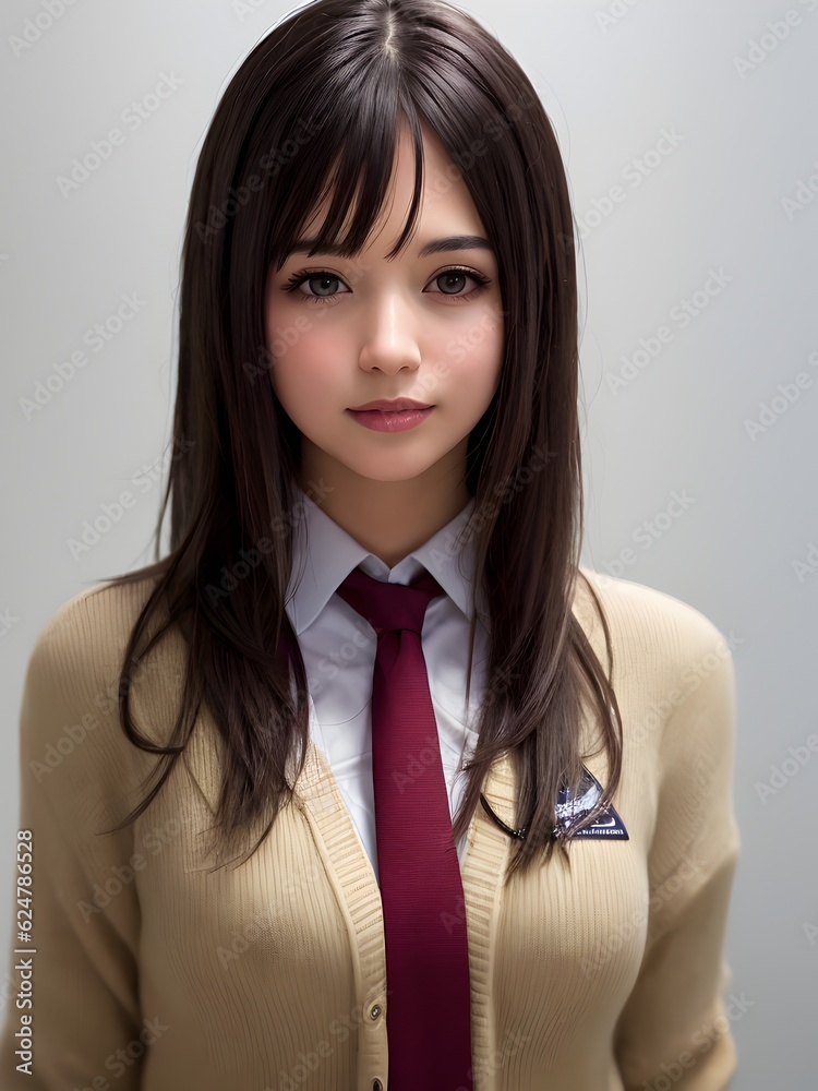 Sexy School Girl In School Uniform AI Generative
Sexy School Girl In School Uniform AI Generative