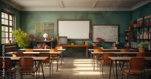 Interior of School for background 