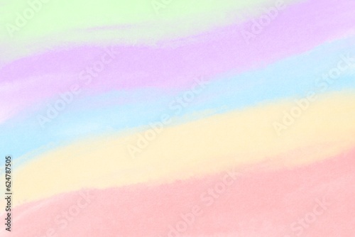 The simple rainbow colorful background