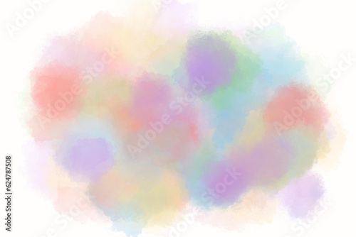 The simple rainbow colorful background