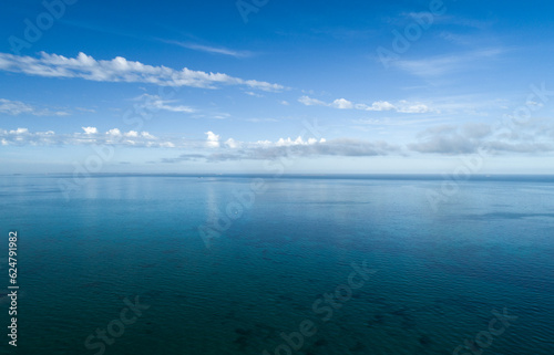 A view of the horizon over water