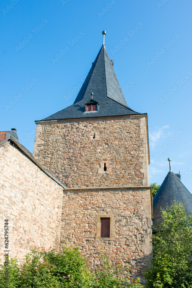 big historical gate (Breites Tor) Goslar Lower Saxony (in german Niedersachsen) Germany