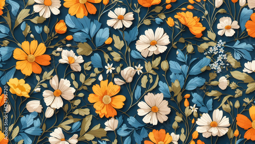 Seamless Patterns and Repeating Designs for Fabric Art and Illustration. Vector-Based, Highly Detailed, and Photorealistic Masterpieces in 4K Resolution. Perfect for Professional Photography, Flat Bac