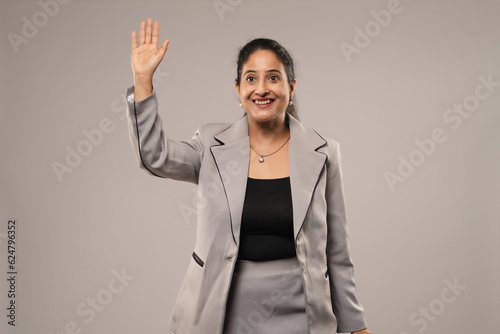 portraits of young businesswomen 