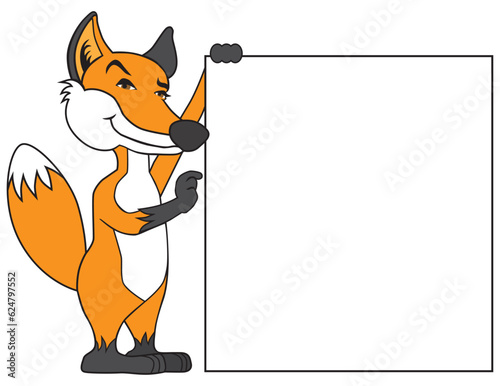 Sly Cartoon Sales Fox