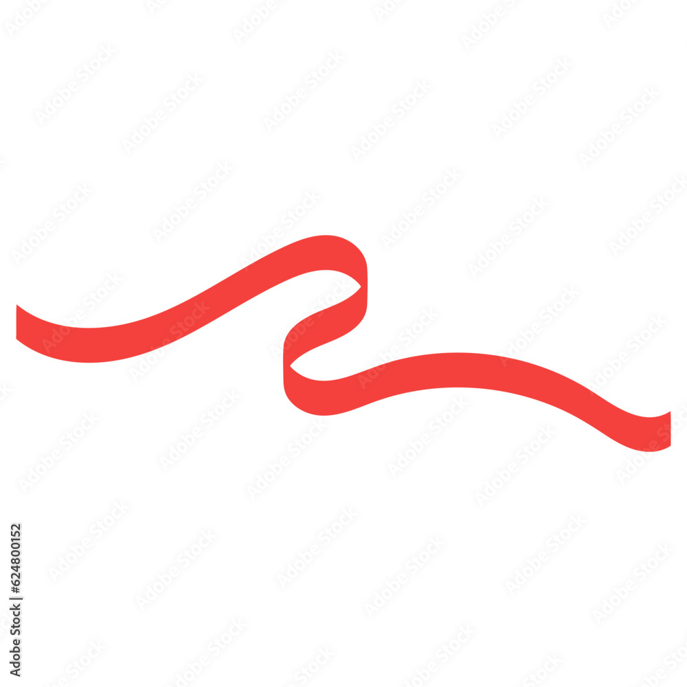 Red Curly Ribbon Red Curly Ribbon