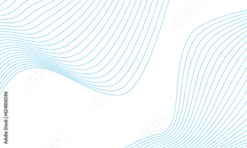 abstract blue wave lines pattern on white background. abstract modern background futuristic graphic energy 