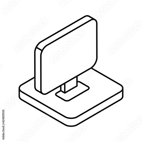 Magnifire Glass Icon, vector stock illustration.